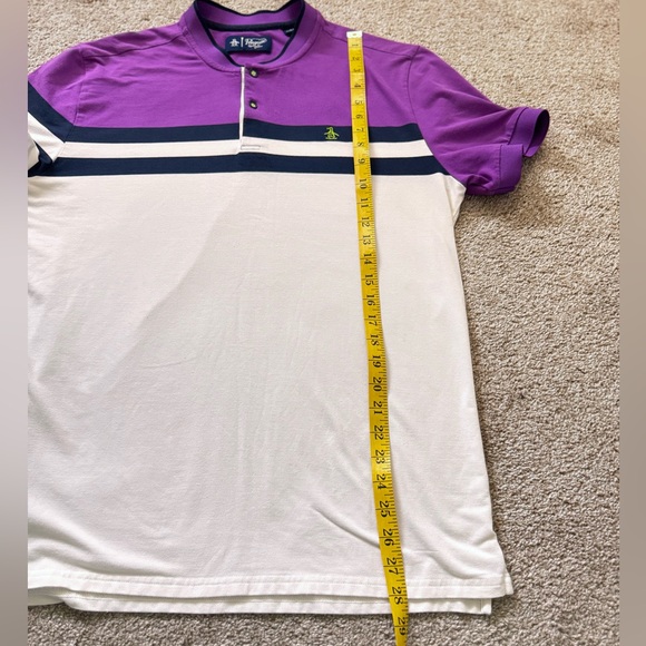 Original Penguin Men's The VIP Sportsman Short Sleeve Polo Golf Shirt Size L - Picture 8 of 11